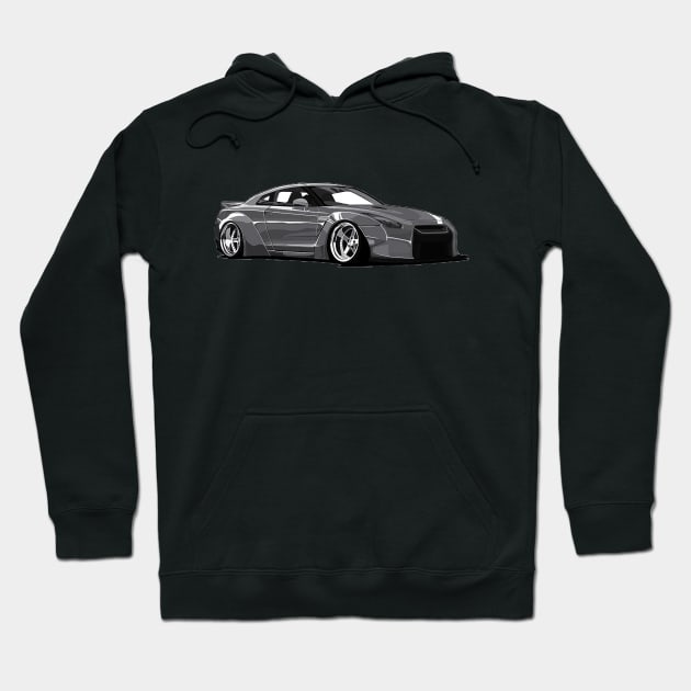 Nissan GTR Hoodie by R12 Designs